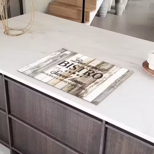 Bistro Welkomstbord Inductie beschermer vinyl 3mm klein -sfeer8