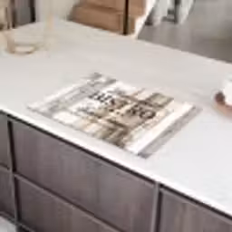 Bistro Welkomstbord Inductie beschermer vinyl 3mm klein -sfeer8