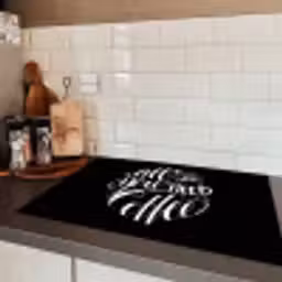 Cafeïne Devotie Inductie beschermer vinyl 3mm klein -sfeer3