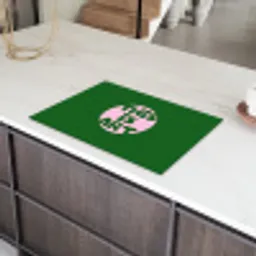 Cirkel - Roze - Tekst - Art Inductie beschermer vinyl 3mm klein -sfeer8
