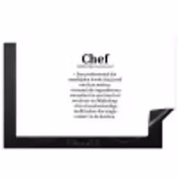 Kok - Definitie - Chef - Koken - Keuken - Spreuken - Woordenboek Inductie beschermer vinyl 3mm klein -3d