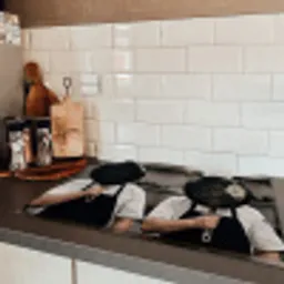 Koks - Koekenpannen - Keuken Inductie beschermer vinyl 3mm klein -sfeer3