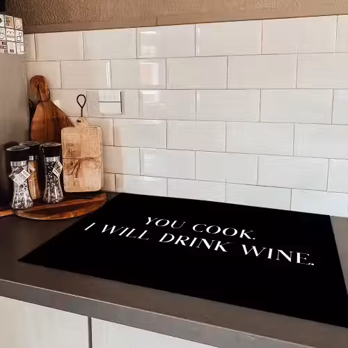 Culinaire Afspraak Inductie beschermer vinyl 3mm klein -sfeer3