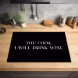 Culinaire Afspraak Inductie beschermer vinyl 3mm klein -sfeer5