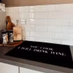 Culinaire Afspraak Inductie beschermer vinyl 3mm klein -sfeer3