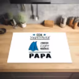 Papa - Quotes - Een superheld zonder cape noem je papa - Spreuken Inductie beschermer vinyl 3mm klein -sfeer5