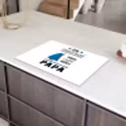 Papa - Quotes - Een superheld zonder cape noem je papa - Spreuken Inductie beschermer vinyl 3mm klein -sfeer8