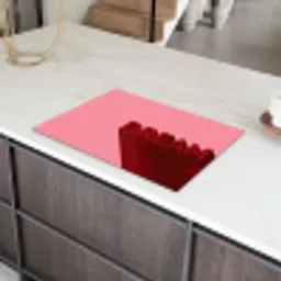 Dream - 3D - Rood - Roze Inductie beschermer vinyl 3mm klein -sfeer8