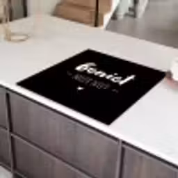 Geniet meer niet - Quotes - Genieten - Tekst Inductie beschermer vinyl 3mm middel -sfeer8