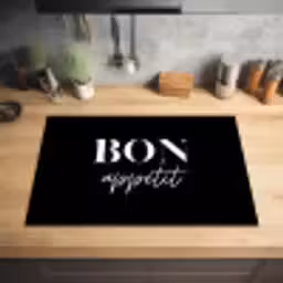 Gastronomische Groet Inductie beschermer vinyl 3mm klein -sfeer5