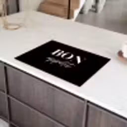Gastronomische Groet Inductie beschermer vinyl 3mm klein -sfeer8