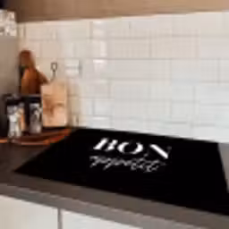 Gastronomische Groet Inductie beschermer vinyl 3mm klein -sfeer3