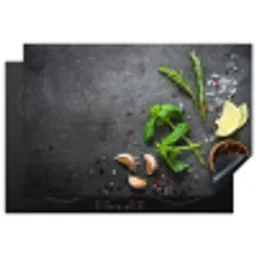 Gastronomisch Stilleven Inductie beschermer vinyl 3mm klein -3d