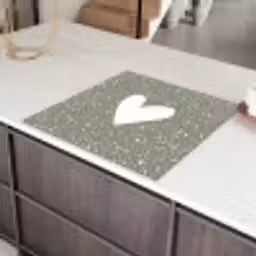 Hart - Design - Liefde Inductie beschermer vinyl 3mm middel -sfeer8