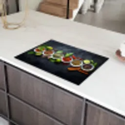 Kruiden - Specerijen - Betonlook - Stilleven Inductie beschermer vinyl 3mm klein -sfeer8