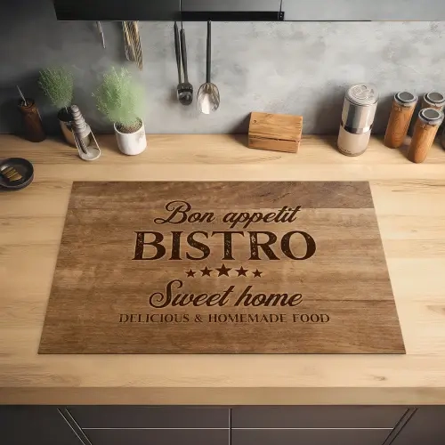 Huiselijke Bistro Beleving Inductie beschermer vinyl 3mm klein -sfeer5