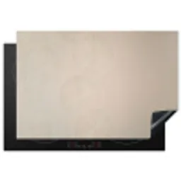 Japandi - Beige - Modern Inductie beschermer vinyl 3mm klein -3d