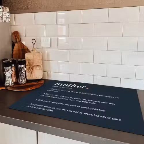 Mama definitie - Mother - Quotes - Spreuken Inductie beschermer vinyl 3mm klein -sfeer3