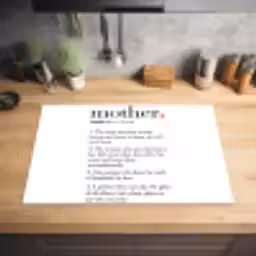 Moeder definitie - Quotes - Mother - Spreuken Inductie beschermer vinyl 3mm klein -sfeer5
