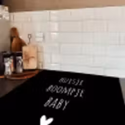 Spreuken - Huisje boompje baby - Quotes Inductie beschermer vinyl 3mm middel -sfeer3