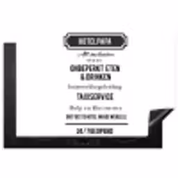 Spreuken - Hotel papa - Quotes - Vader Inductie beschermer vinyl 3mm klein -3d