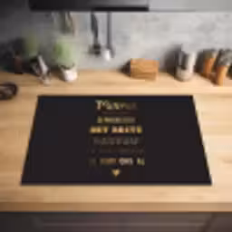 Spreuken - Quotes Mama Je Hebt Ons Al - Moeder - Moederdag cadeau voor mama - Goud Inductie beschermer vinyl 3mm klein -sfeer5
