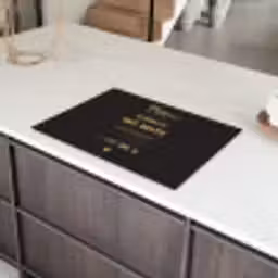 Spreuken - Quotes Mama Je Hebt Ons Al - Moeder - Moederdag cadeau voor mama - Goud Inductie beschermer vinyl 3mm klein -sfeer8