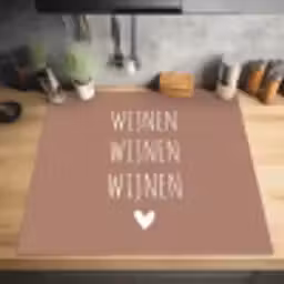 Spreuken - Wijnen wijnen wijnen - Quotes Inductie beschermer vinyl 3mm middel -sfeer5