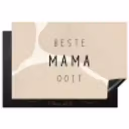 Quotes - Beste mama ooit - Mama - Spreuken Inductie beschermer vinyl 3mm klein -3d