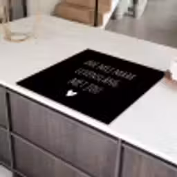 Quotes - Doe mij maar levenslang met jou - Spreuken Inductie beschermer vinyl 3mm middel -sfeer8