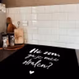 Quotes - Hé zon, ga je mee stralen? - Zomer - Tekst - Zon Inductie beschermer vinyl 3mm middel -sfeer3