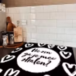 Quotes - Hé zon, ga je mee stralen? - Tekst - Zon - Zomer Inductie beschermer vinyl 3mm middel -sfeer3