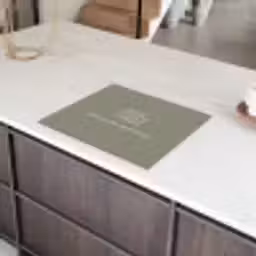 Quotes - Ma - Spreuken - Mama's recept - Koken Inductie beschermer vinyl 3mm groot -sfeer8