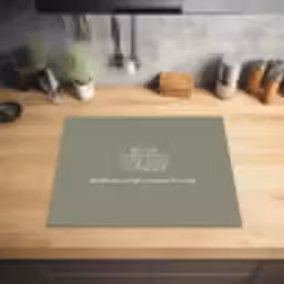 Quotes - Ma - Spreuken - Mama's recept - Koken Inductie beschermer vinyl 3mm groot -sfeer5