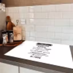 Quotes - Mama - Spreuken - Hotel mama Inductie beschermer vinyl 3mm klein -sfeer3