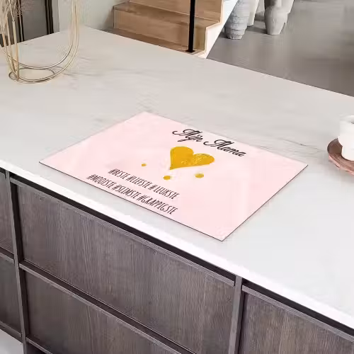 Quotes - Moeder - Spreuken - Mijn mama Inductie beschermer vinyl 3mm klein -sfeer8