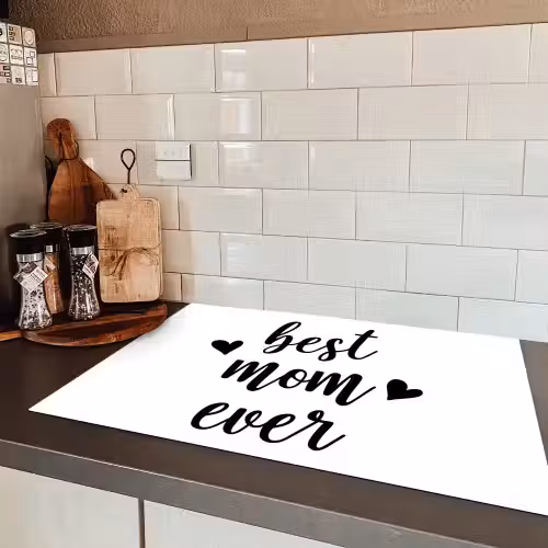 Quotes - Moederdag - Cadeau Inductie beschermer vinyl 3mm klein -sfeer3