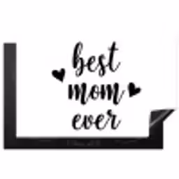 Quotes - Moederdag - Cadeau Inductie beschermer vinyl 3mm klein -3d