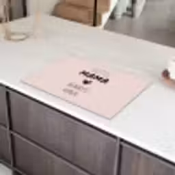 Quotes - Spreuken - Hotel mama always open - Mama Inductie beschermer vinyl 3mm klein -sfeer8