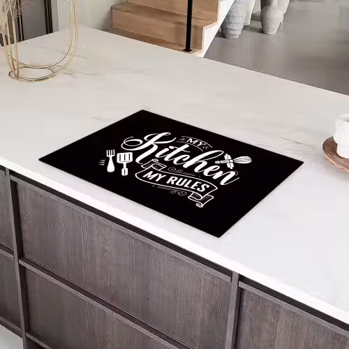 Heerser van de Keuken Inductie beschermer vinyl 3mm klein -sfeer8
