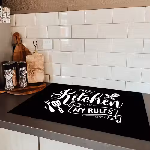 Heerser van de Keuken Inductie beschermer vinyl 3mm klein -sfeer3