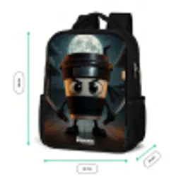 Capuchino Assassino Rugzak - Zwart middel -productfoto_formaten