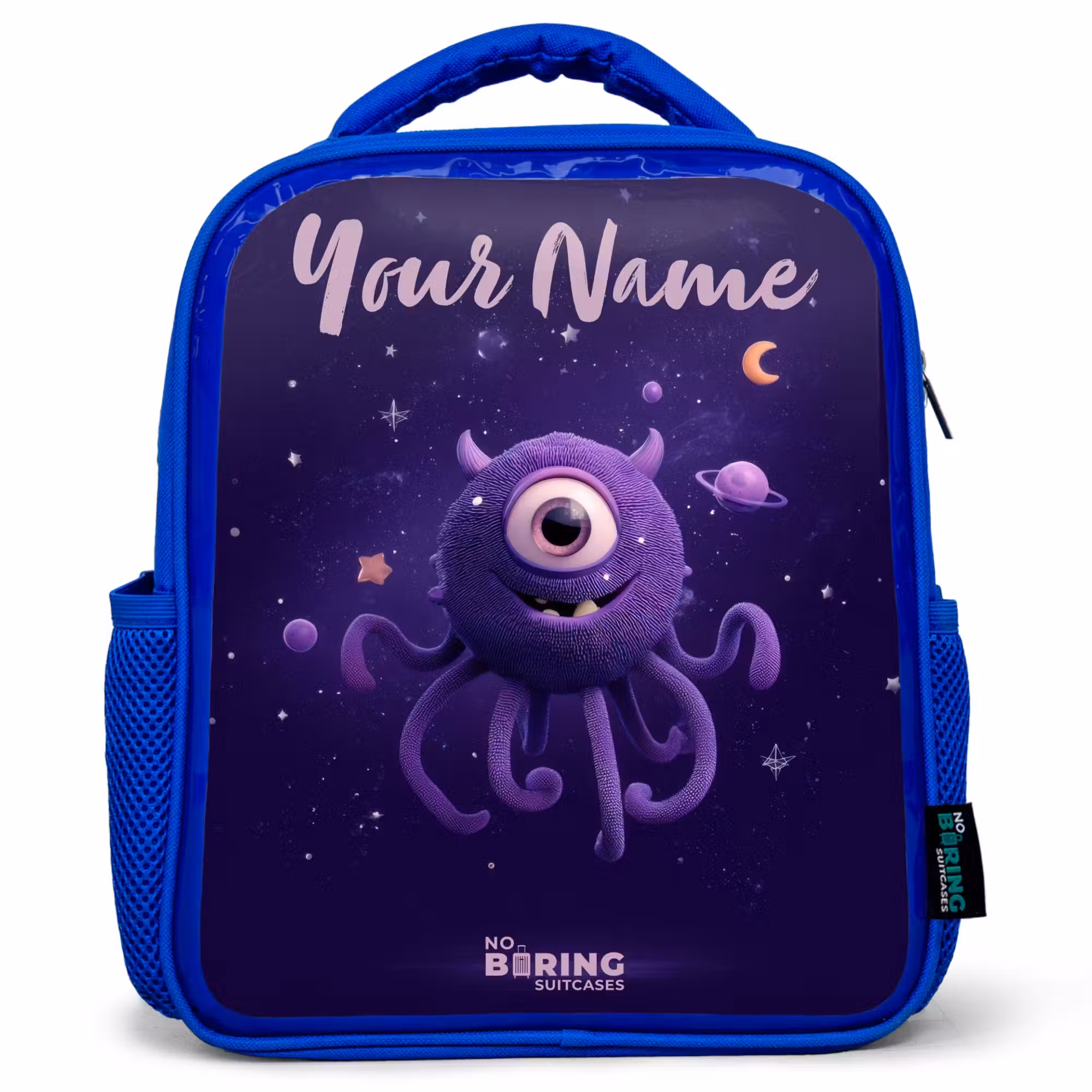 Kids' Backpacks with name Blue -. Cosmic tentacle monster