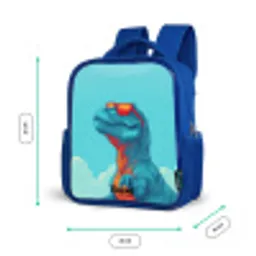 Dino - Zonnebril - Blauw Kinderrugzak - Blauw middel -productfoto_formaten