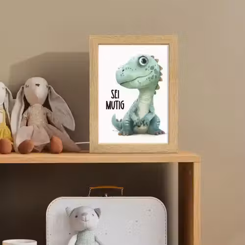 Draak - Wees moedig - Quote Light Box met kabel klein -sfeer2_kind