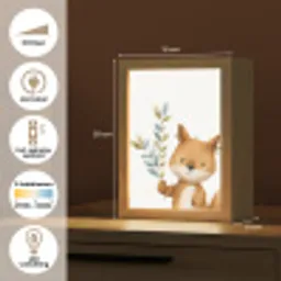 Vos - Dier - Bosdieren Light Box met kabel klein -USP_NL