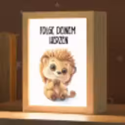 Egel - Wit - Dieren - Quote - Hart Light Box met kabel klein -zzz_3d_website