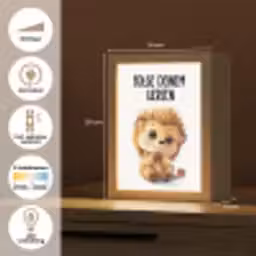 Egel - Wit - Dieren - Quote - Hart Light Box met kabel klein -USP_NL