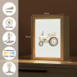 Vintage - Tractor - Pastel Light Box met kabel klein -USP_NL