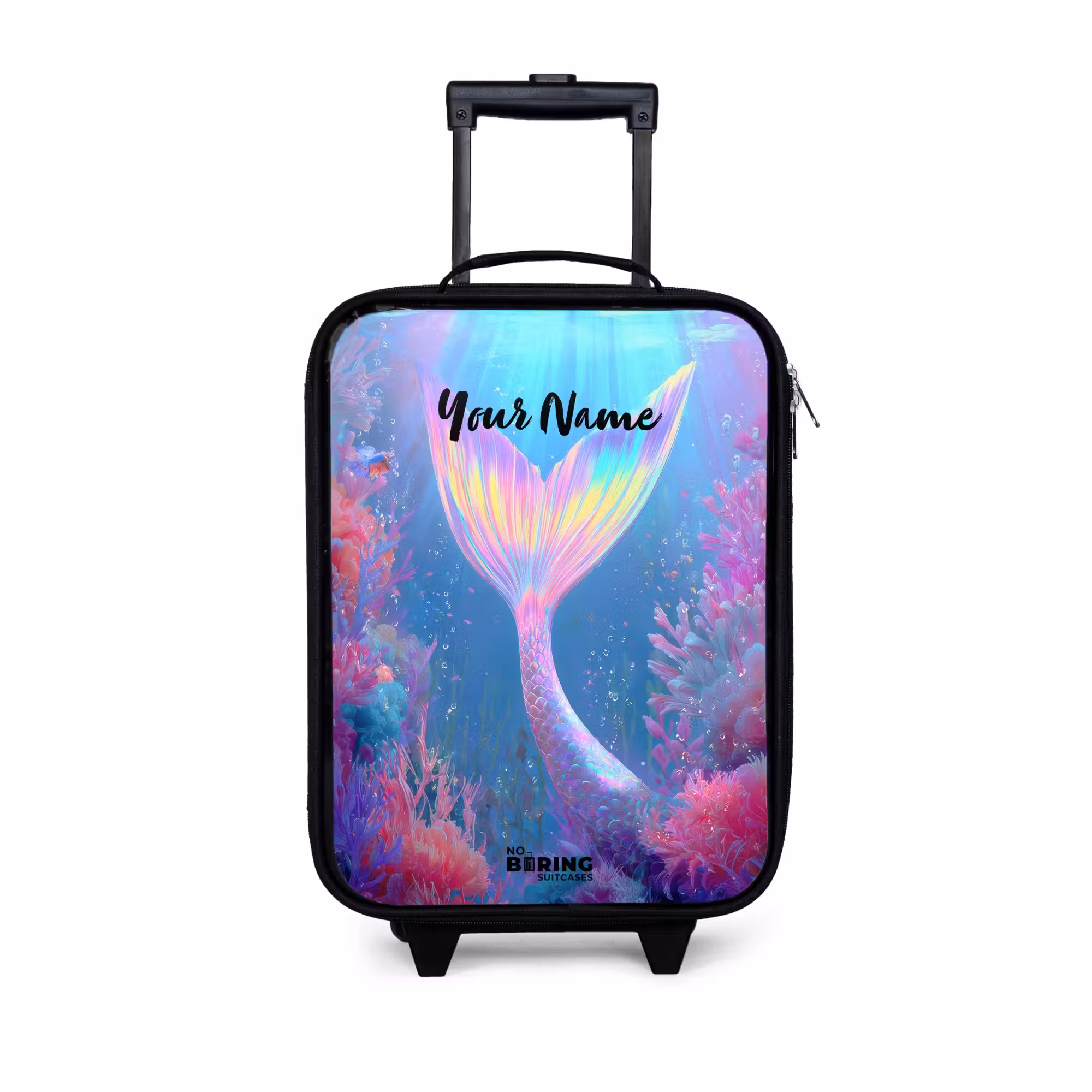 Kids’ Suitcase - Mermaid - Coral - Water